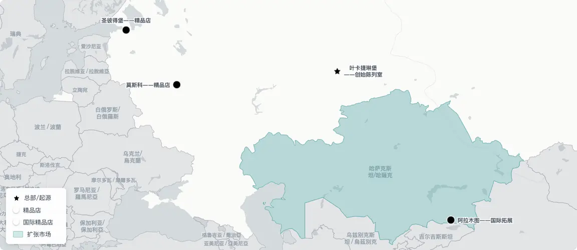 USHATÁVA从叶卡捷琳堡美容工作室到联邦规模——从乌拉尔到中亚的精品店扩张弧线。