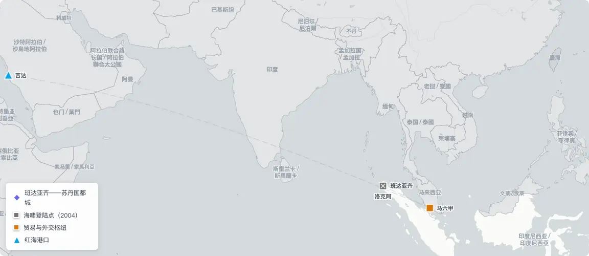 成就亚齐五百年的海峡，也让它最先迎来海啸。