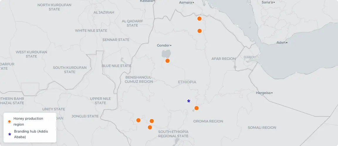 From Tigray highlands to unbranded export β the chain breaks before the label.