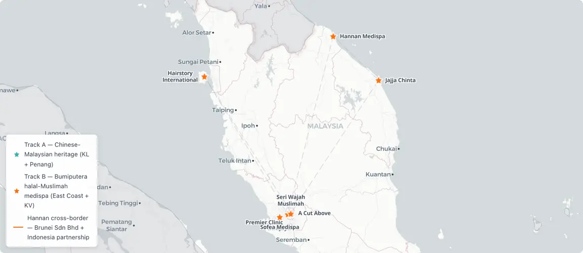 Two founder-owned economies share a country. They barely share a postcode.