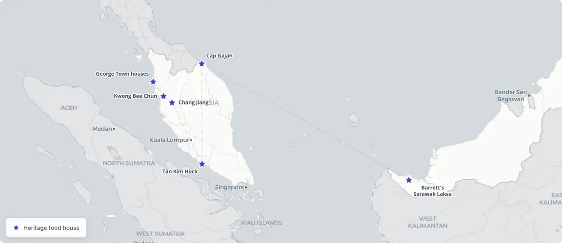 Not a George Town story: five regions, ~1,500 km, one founder-owned cluster.