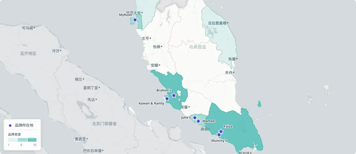 并非全国,核心在柔佛与雪兰莪。