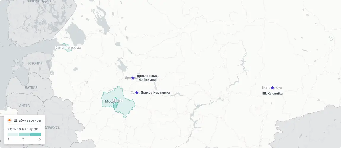 Москва доминирует в возрождении российской керамики — её двигатель — ресторанная сцена столицы, плюс региональные студии за её пределами.