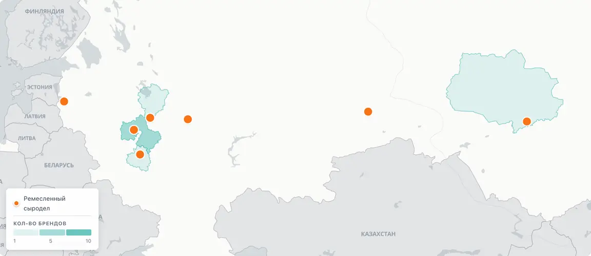 Сосредоточены вокруг Москвы, но дотягиваются до Сибири — российские сыроделы возникали везде, где есть земля и молоко.