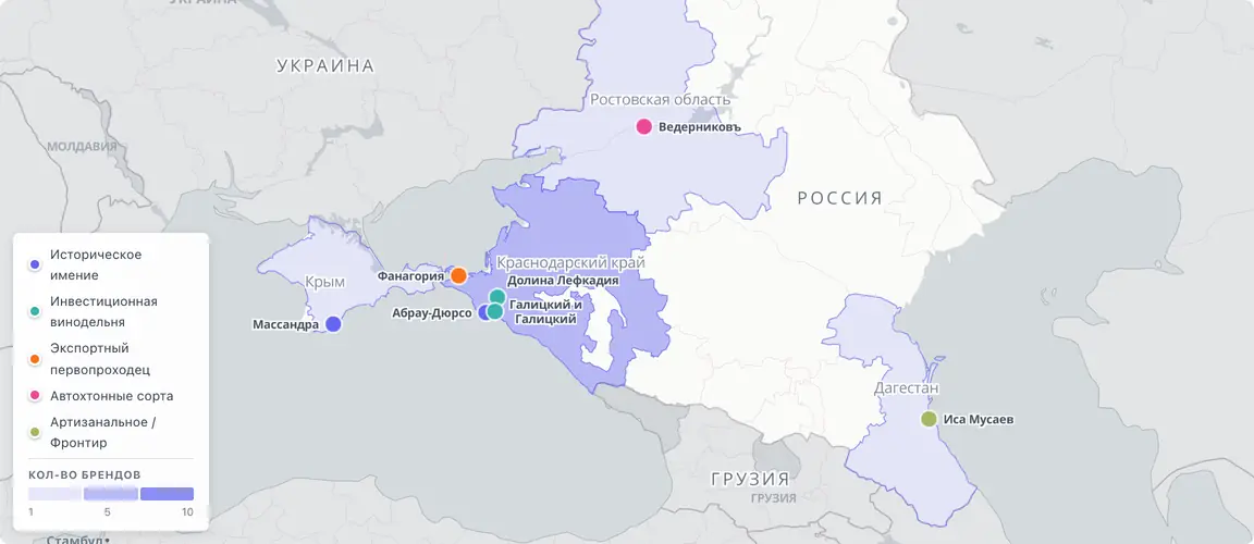 Российское винное возрождение произошло в двух регионах — и больше нигде.